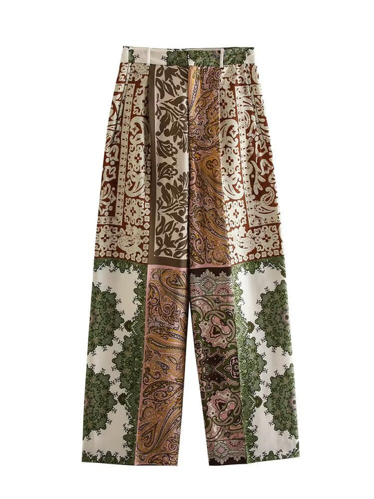 Sage Printed Coord Set