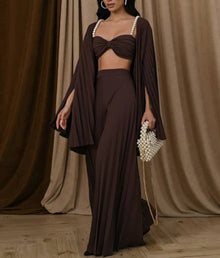 Callista Luxury Butterfly Set with Pearls