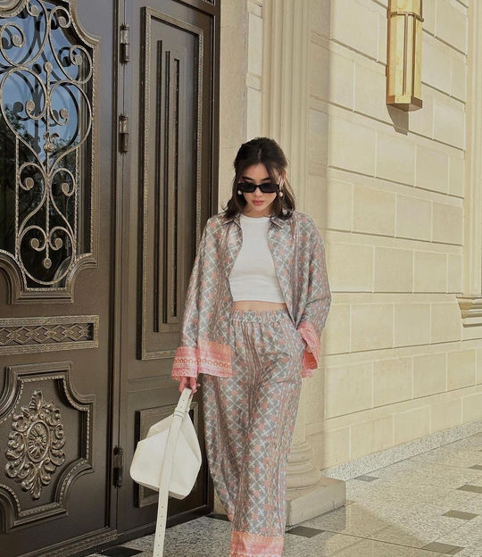 Ashley Printed Coord Set