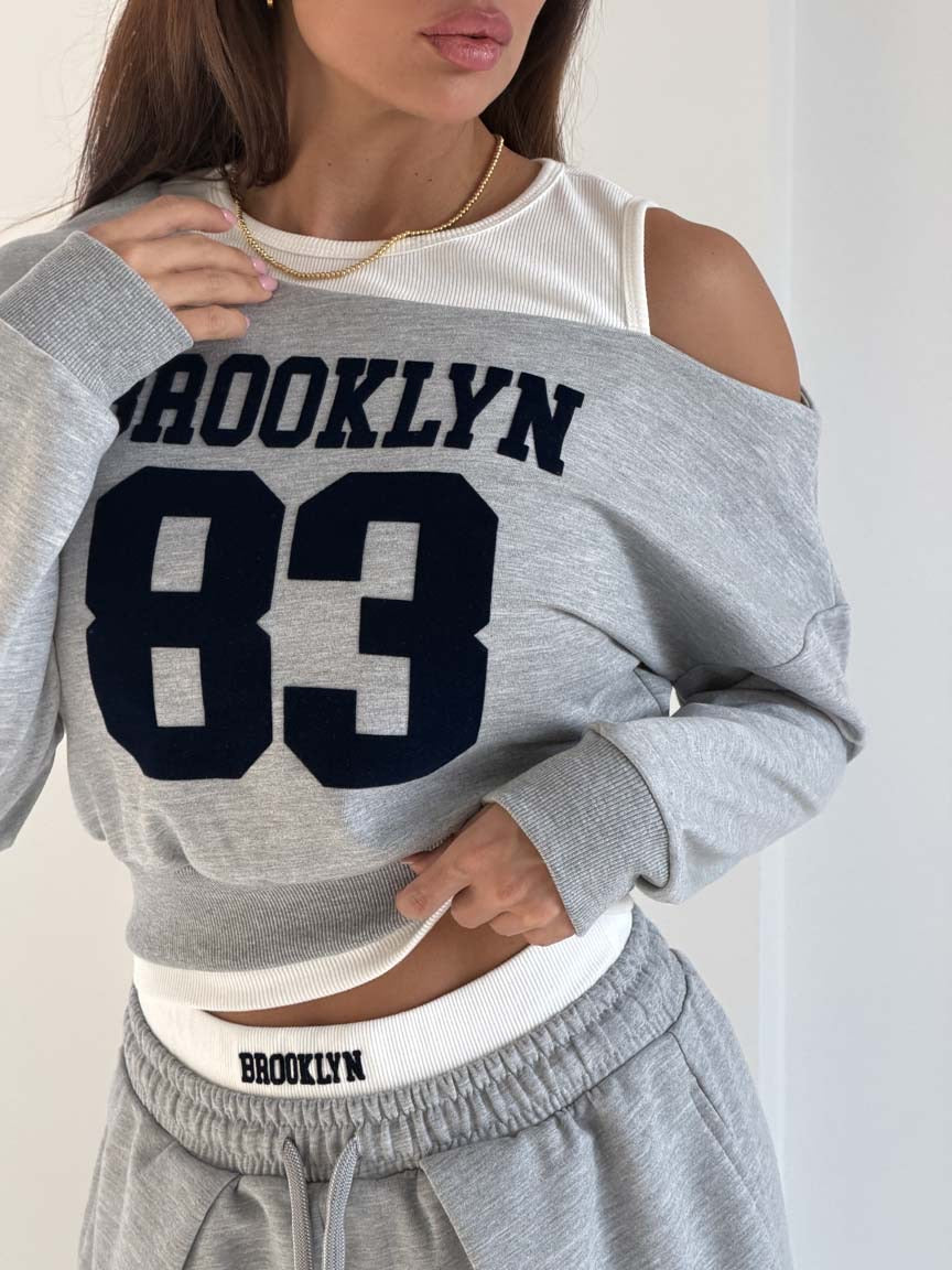 Brooklyn Printed Jogger Set