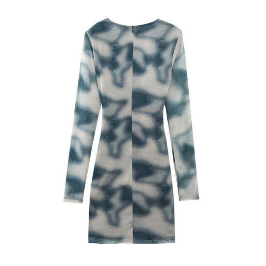 Avril Bodycon Mesh Dress