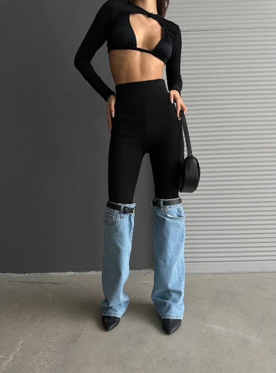 Lucy High Waisted Designer Pants