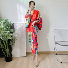 Marcela Geometric print Designer Dress