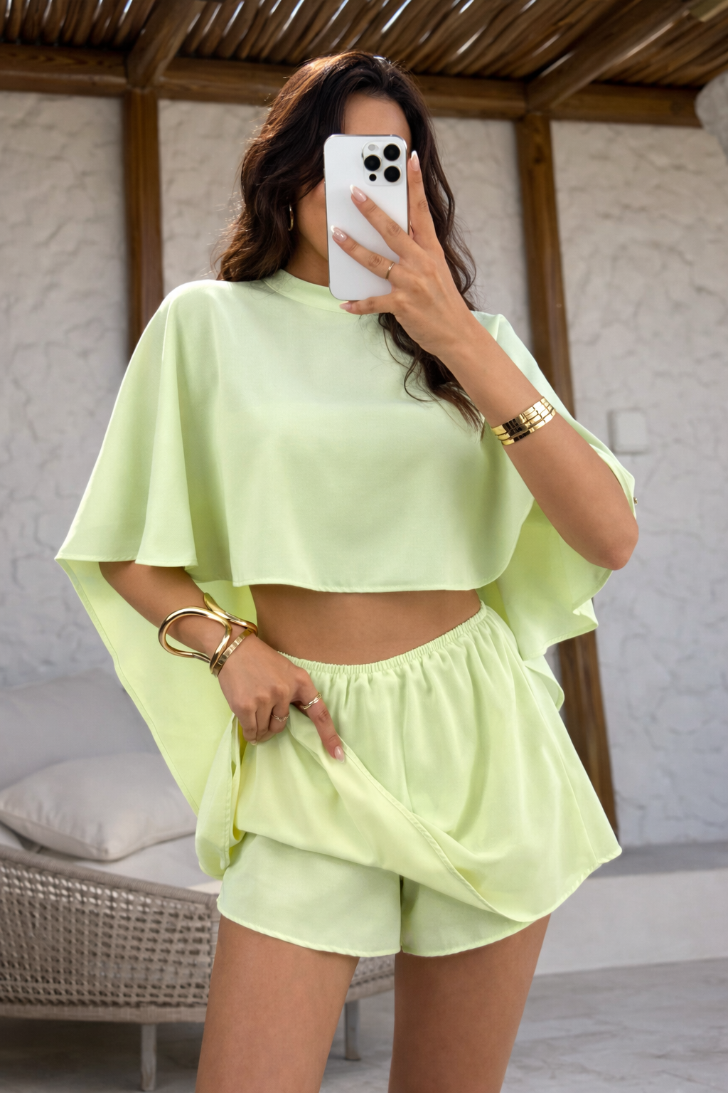 Kelly Three Piece Set with Skorts