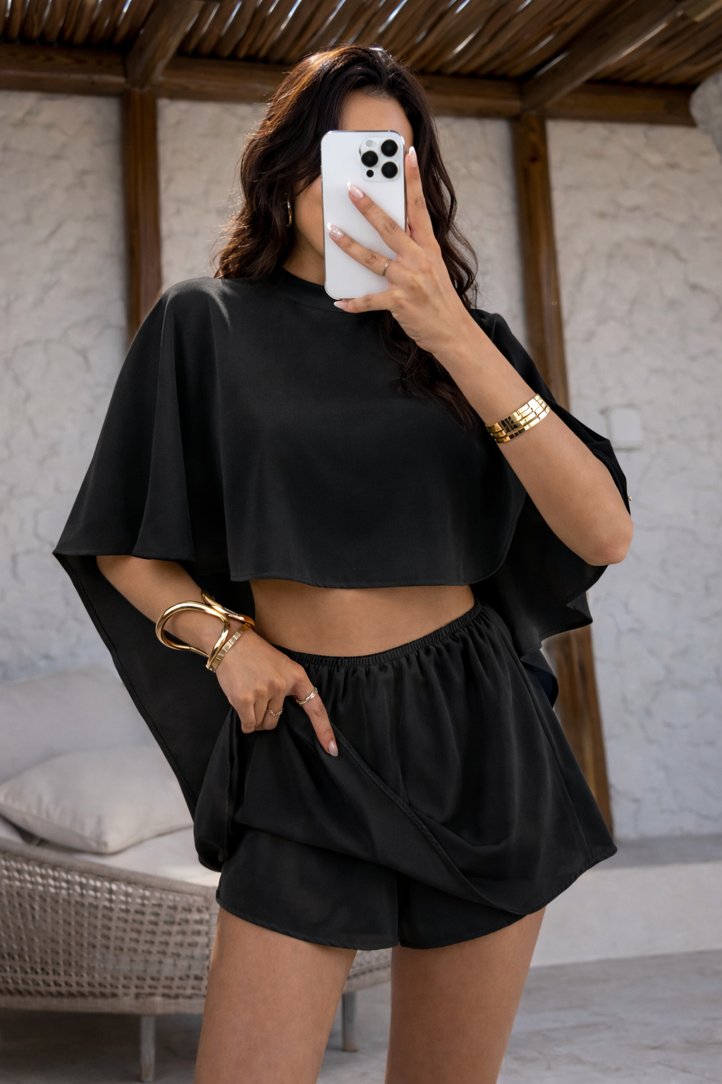 Kelly Three Piece Set with Skorts