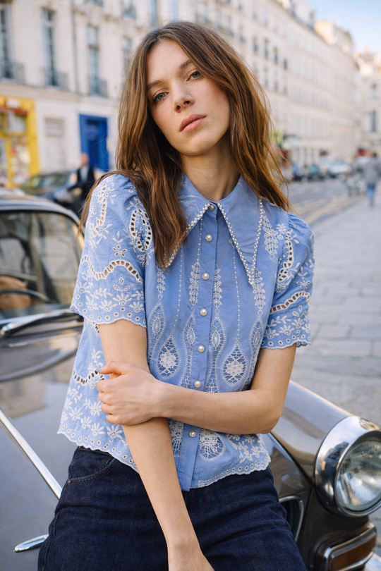 Molly Premium Embroidered Shirt