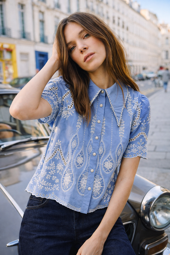 Molly Premium Embroidered Shirt