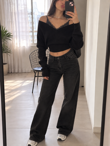 Elise Lace Sweater