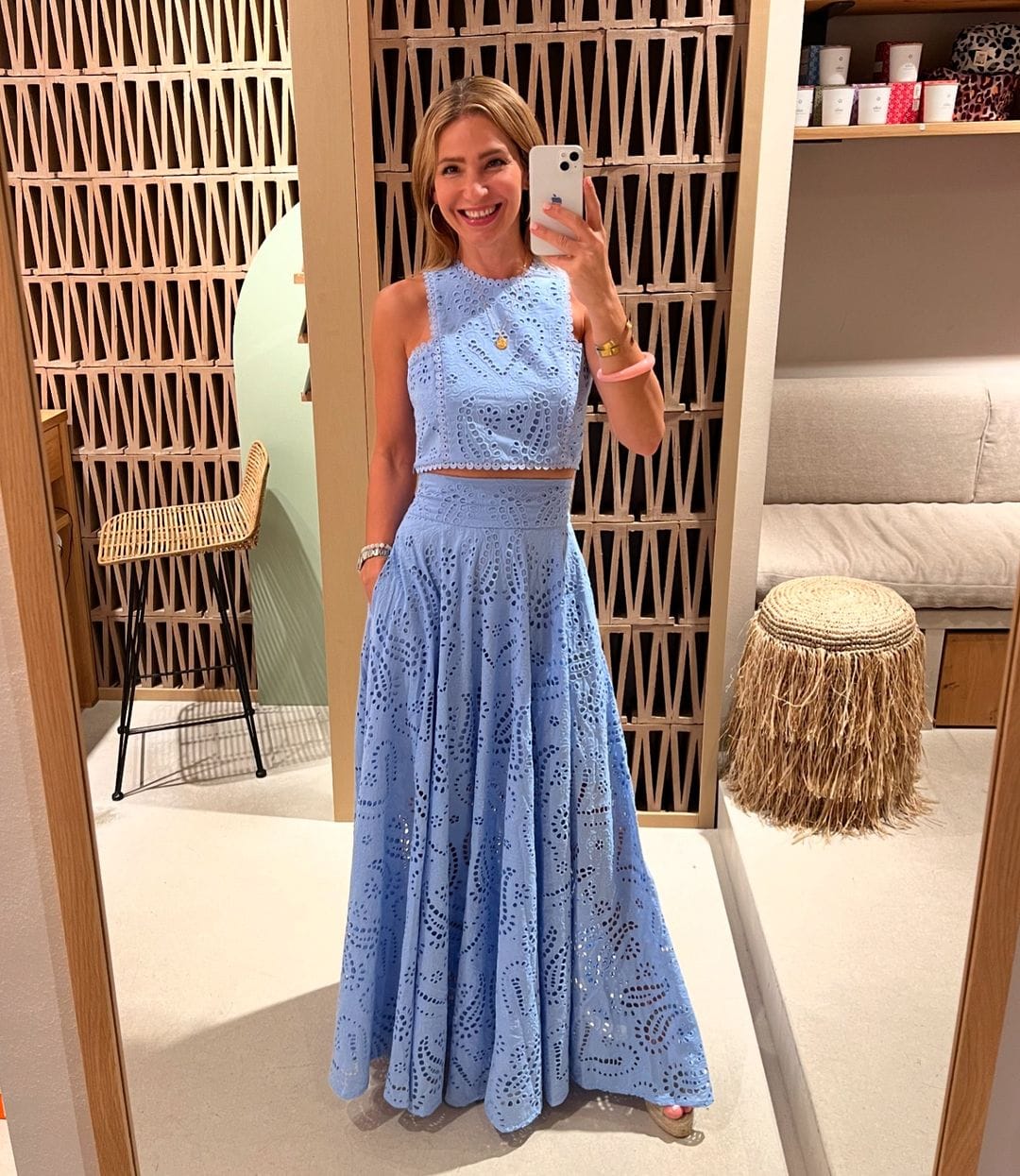 Cinderella Eyelet Summer Coordinated Set