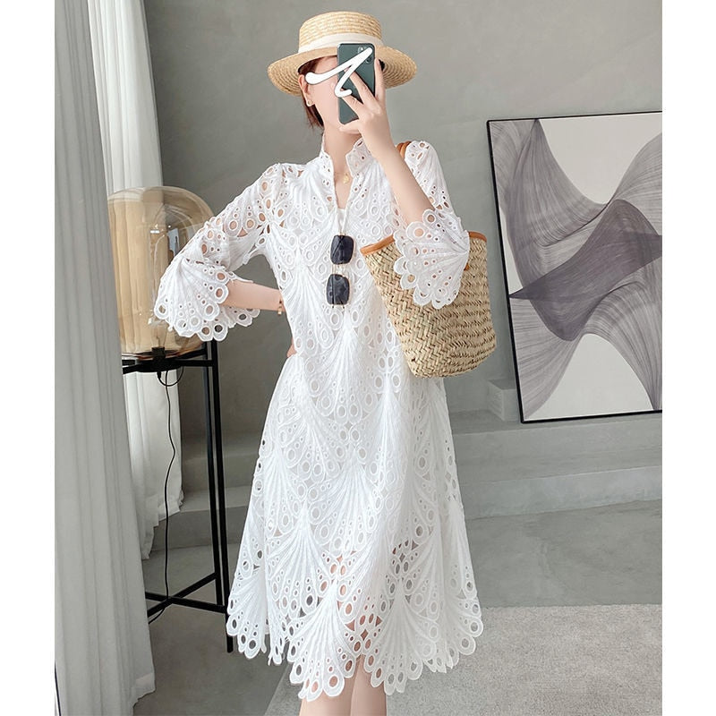 Alexendra Summer Dress with Belt