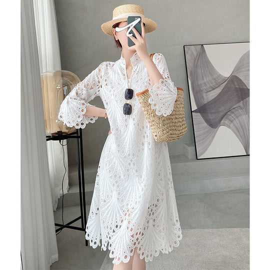 Alexendra Summer Dress with Belt