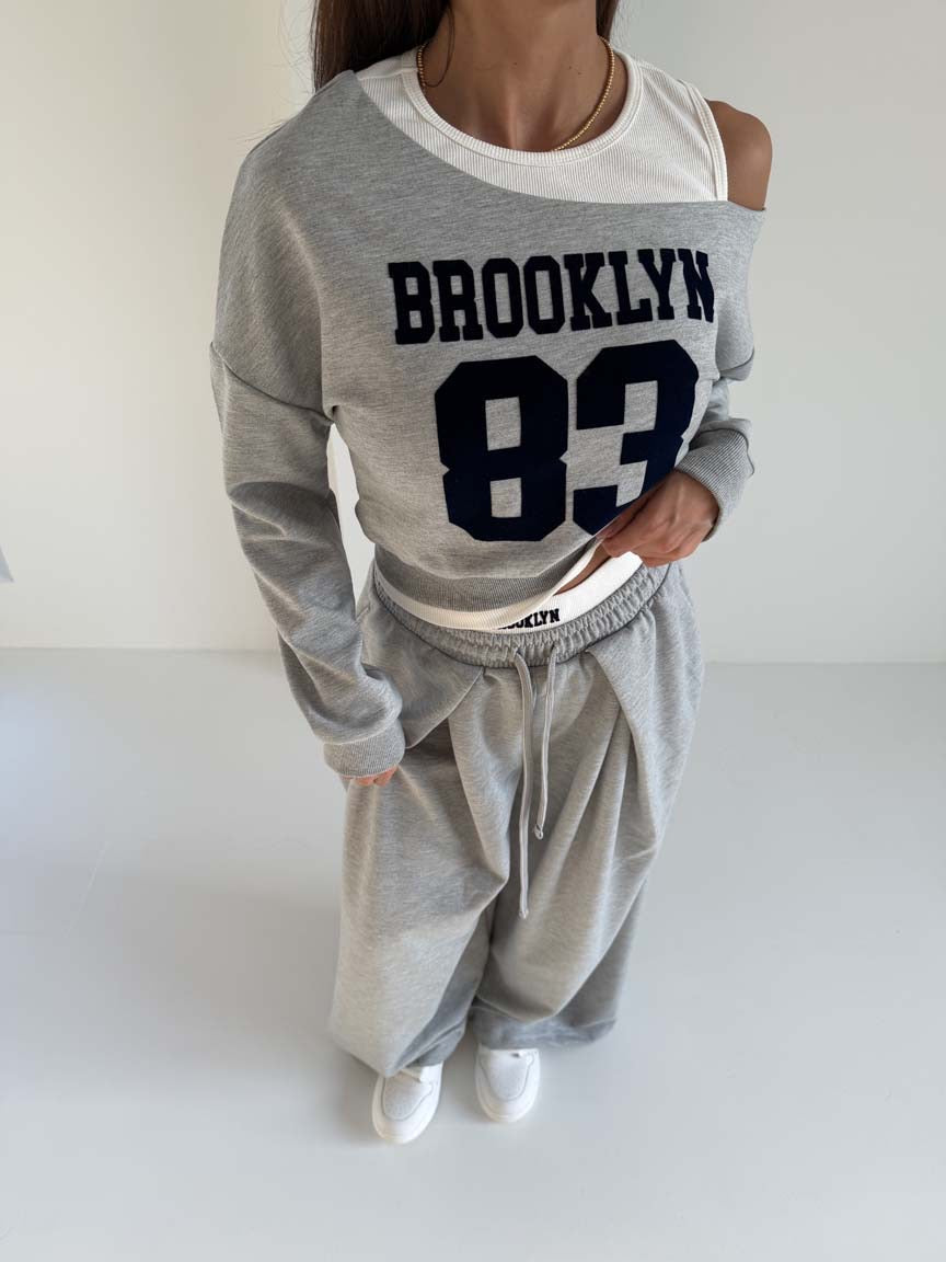 Brooklyn Printed Jogger Set