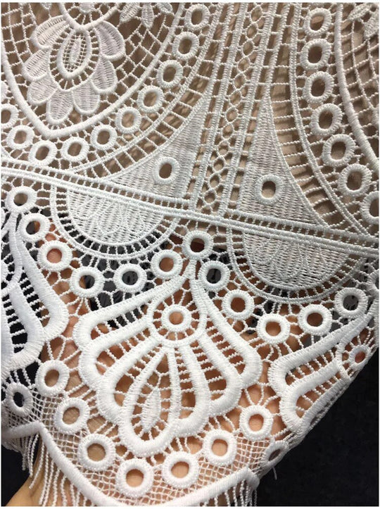 Celestial Embroidered lace Dress