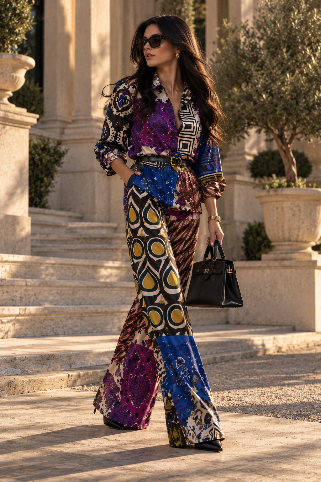 Sarah Printed Coord Set