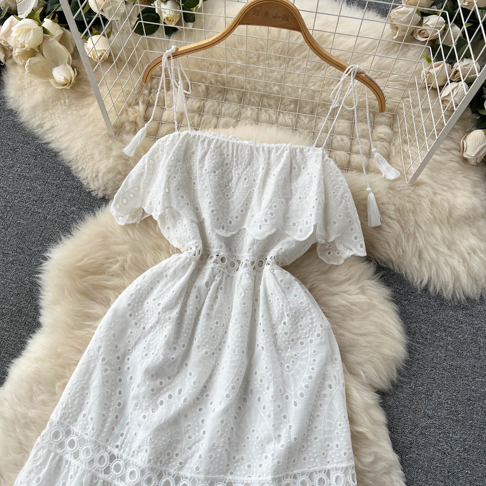 Madeline Hollow out Dress