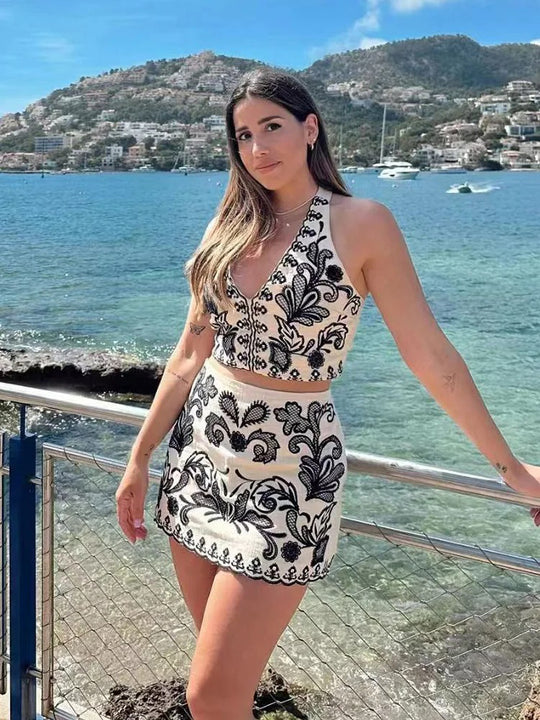 Giza Printed Coord Set