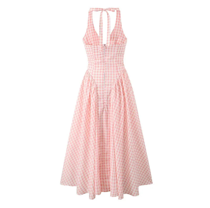 Madley Drop Waist Midi Dress