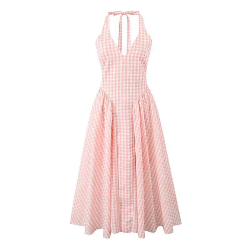 Madley Drop Waist Midi Dress