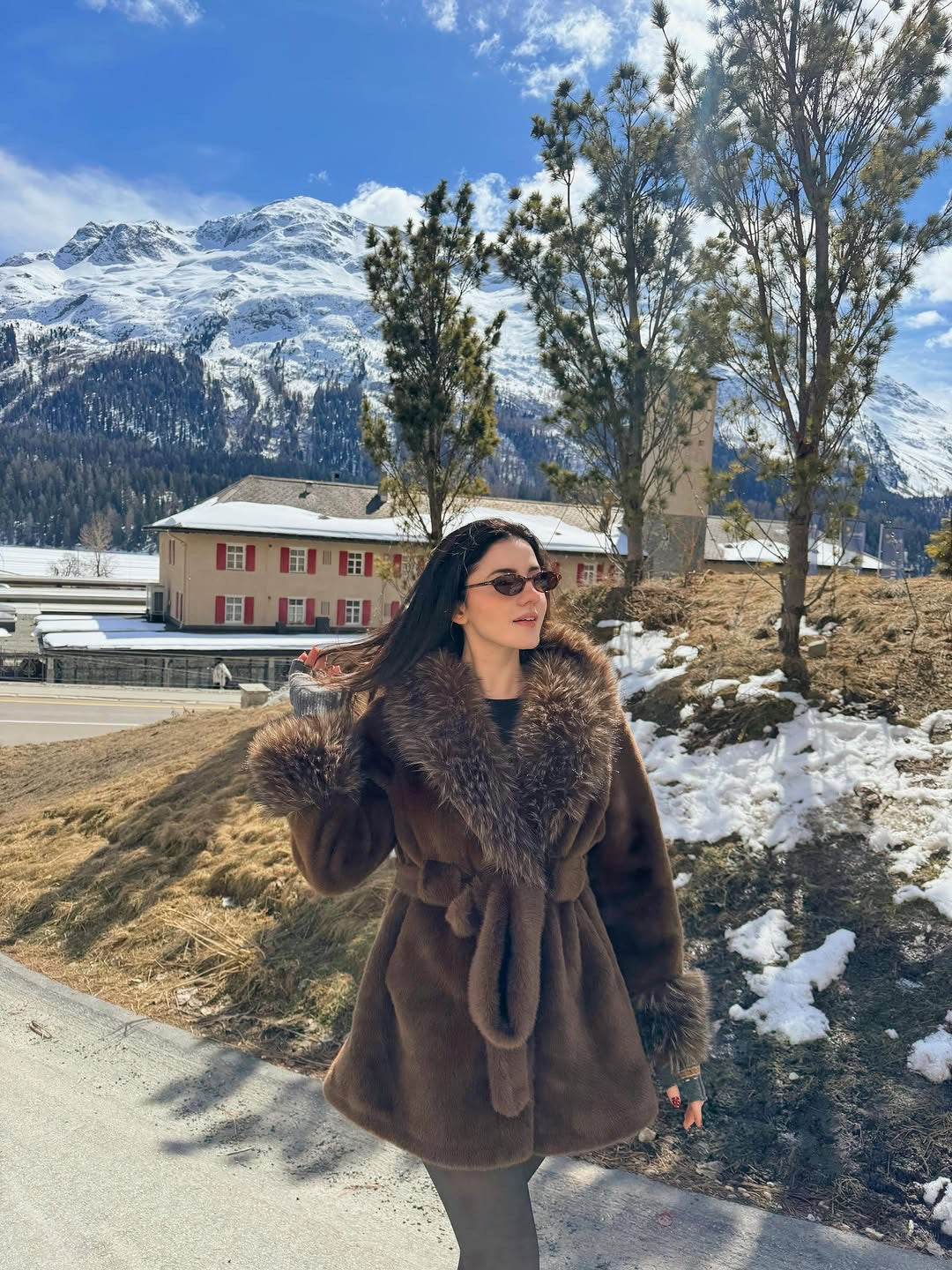 Aubrey Faux Fur Teddy Coat
