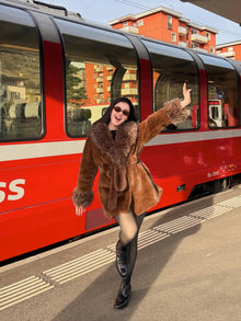 Aubrey Faux Fur Teddy Coat