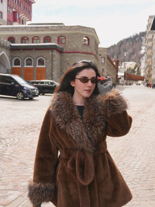 Aubrey Faux Fur Teddy Coat