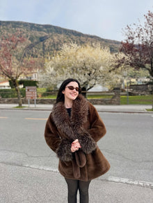 Aubrey Faux Fur Teddy Coat