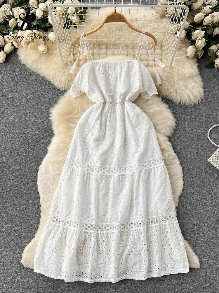 Madeline Hollow out Dress