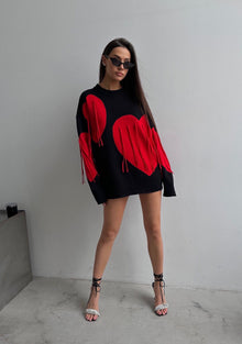 Gemini 3D fringe detailing Sweaters