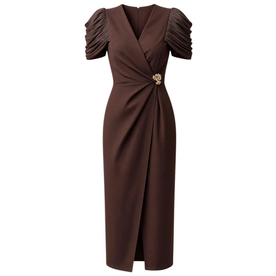 Giorgia Fringe Sleeve Dress
