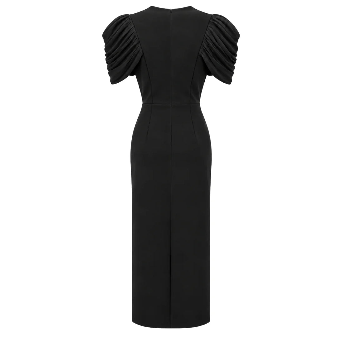 Giorgia Fringe Sleeve Dress