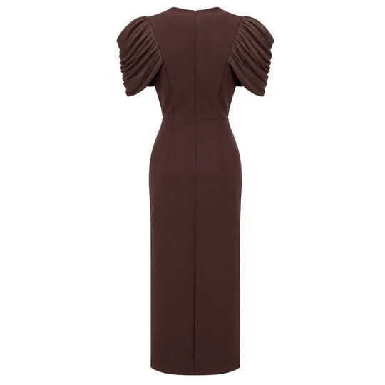 Giorgia Fringe Sleeve Dress