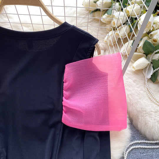 Margerine Luxury Knit Top with Bow Detailing