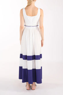 Jamaica Ruffled Colorblock Dress