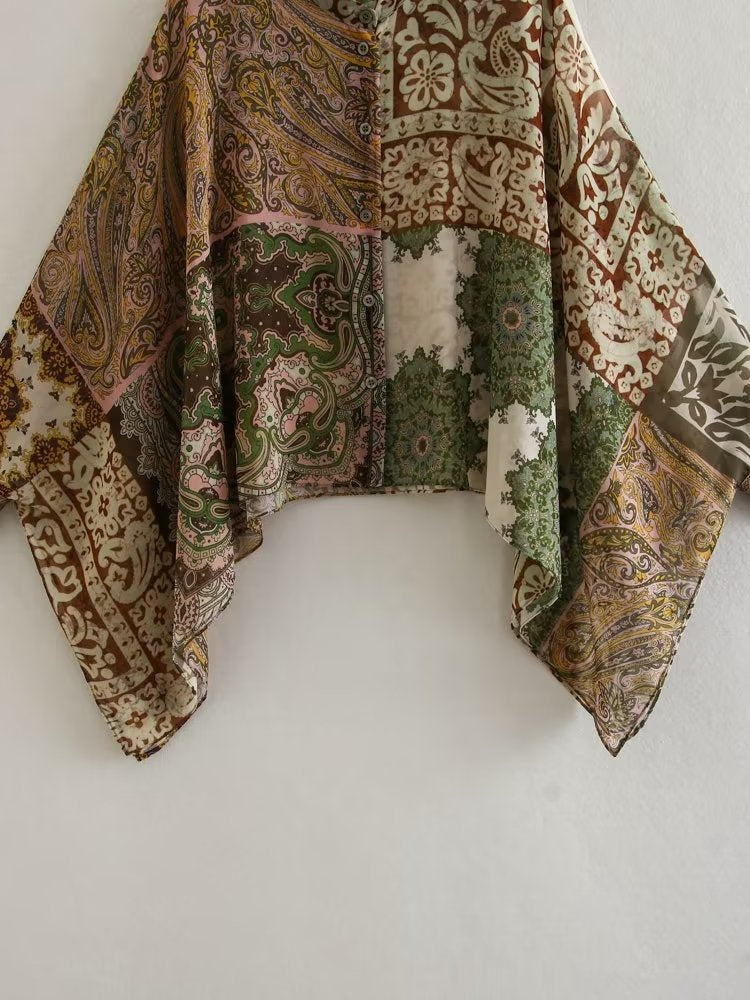 Sage Printed Coord Set