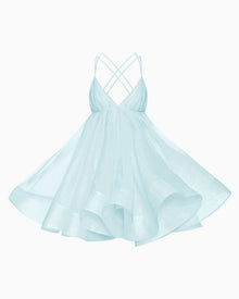Lara Flounced Mini Dress