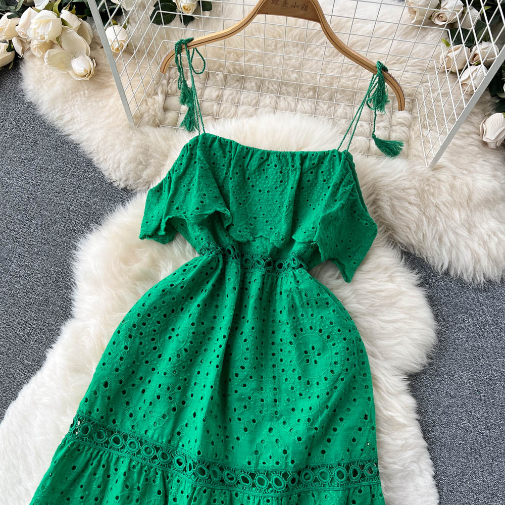 Madeline Hollow out Dress
