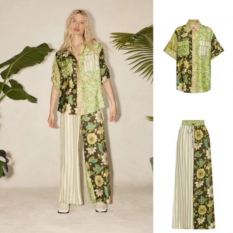 Azalea Printed Coord Set