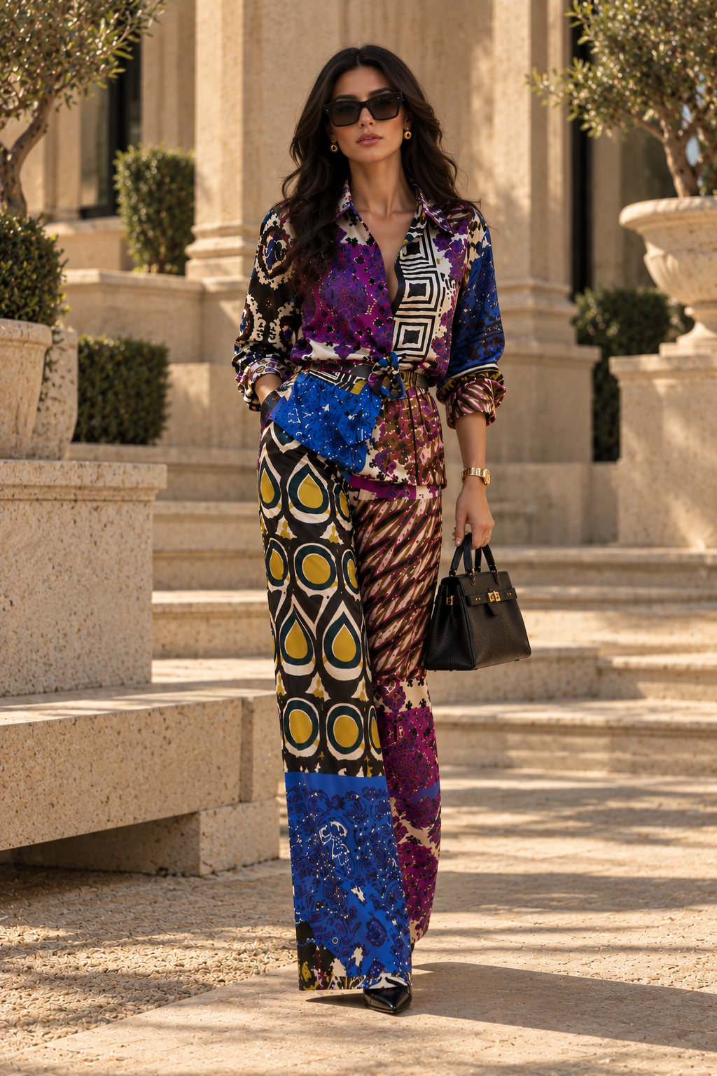 Sarah Printed Coord Set