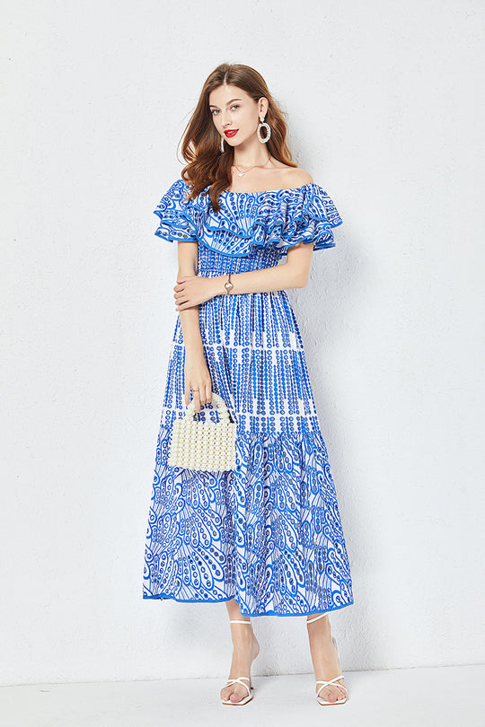 Liam Summer long Midi Dress