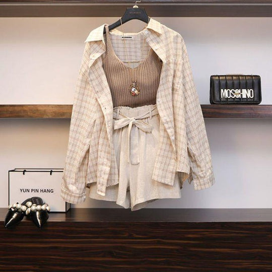 Glen Summer Shorts Set