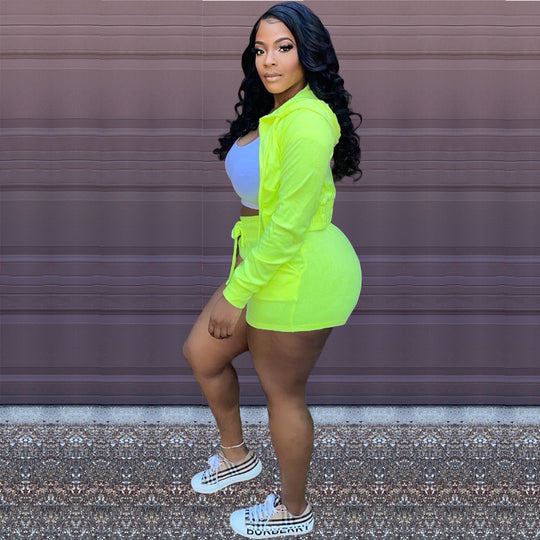 Claire Summer Shorts Set