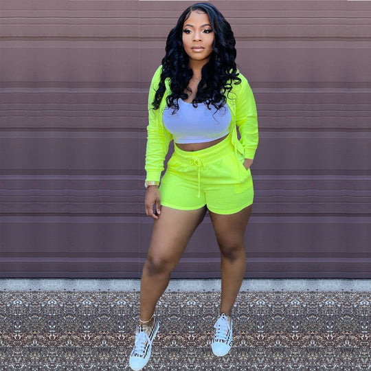 Claire Summer Shorts Set