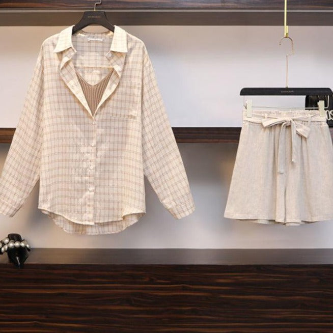 Glen Summer Shorts Set