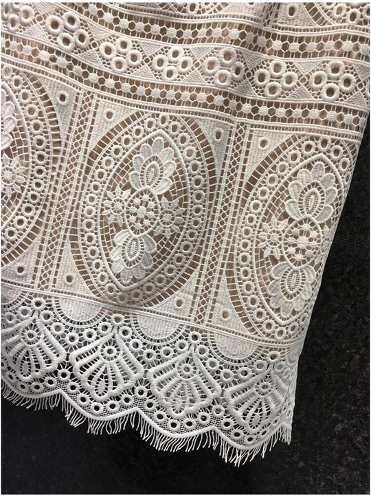 Celestial Embroidered lace Dress