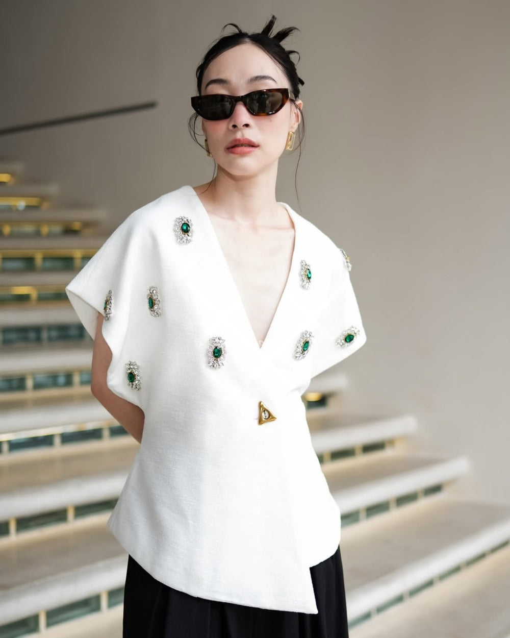 Hannah 3D Embellished Blazer