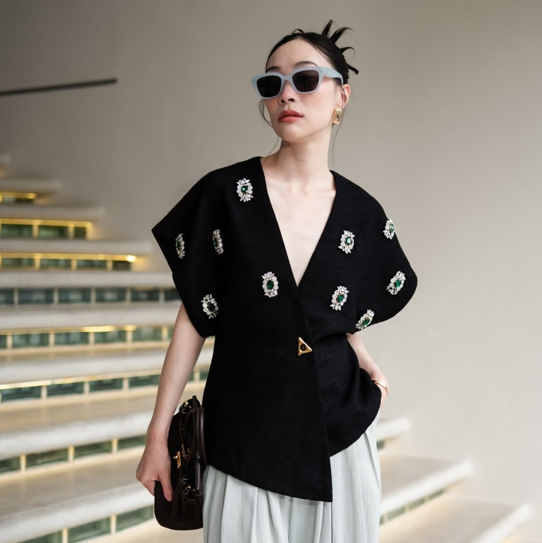 Hannah 3D Embellished Blazer