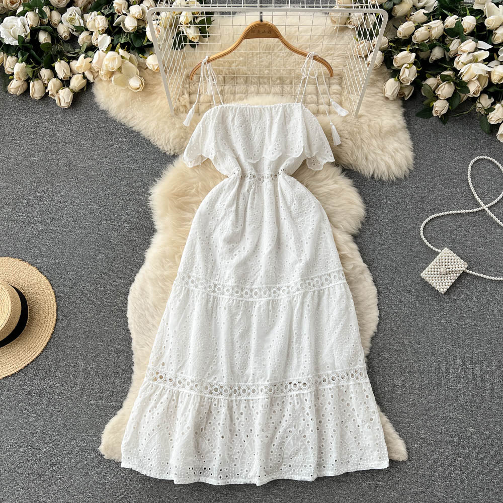 Madeline Hollow out Dress