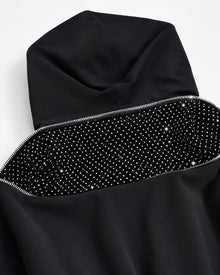 Marbella Backless Zipper Hoodie