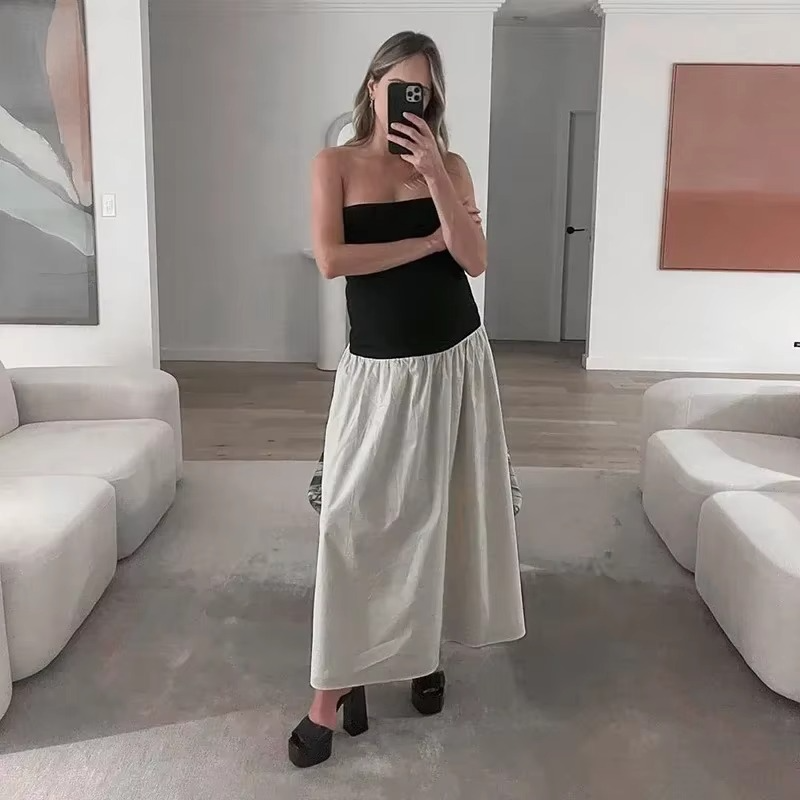 Justina Drop Waist Dress