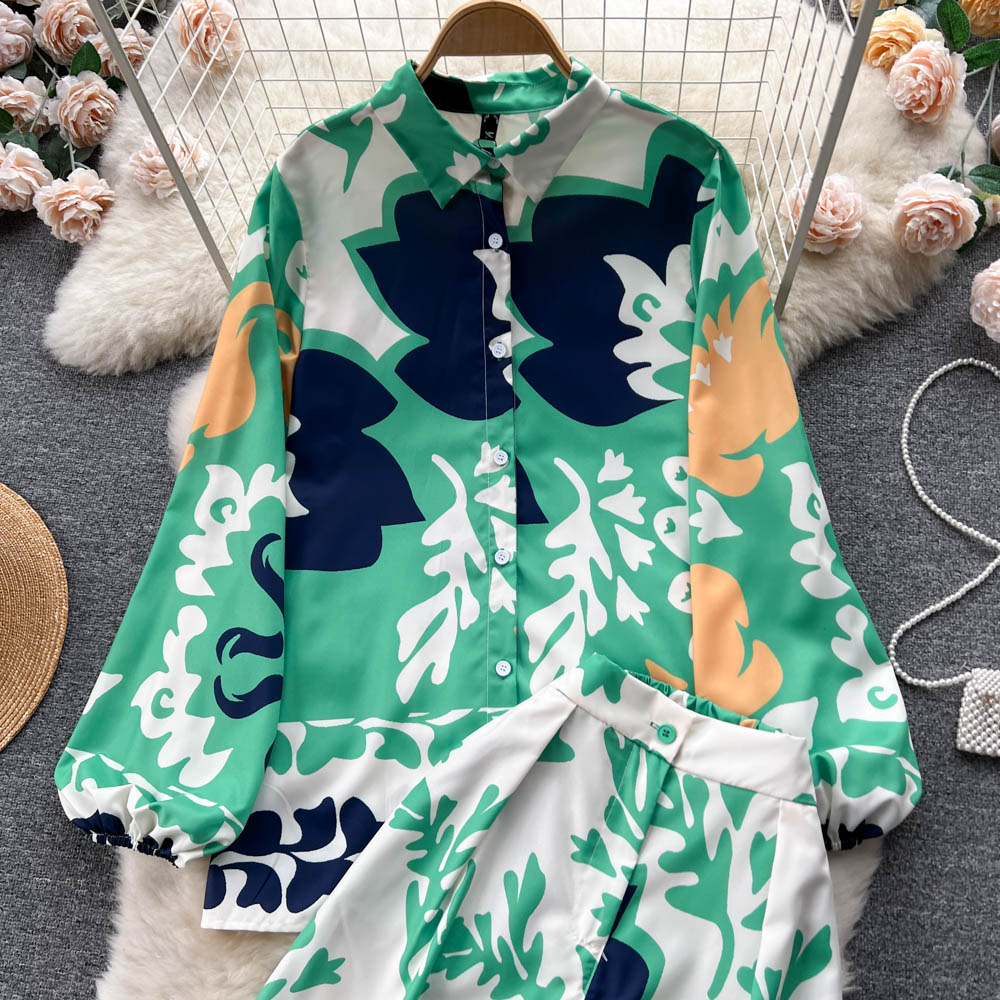 Luna Printed Coord Set